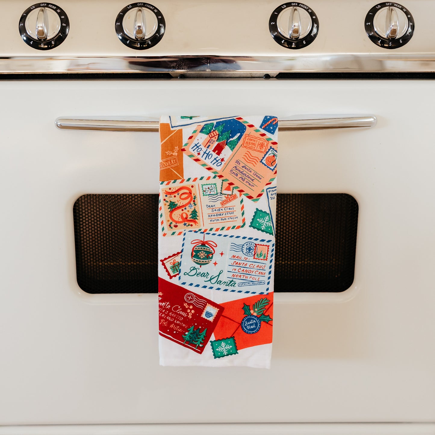 Santa Mail Dishtowel
