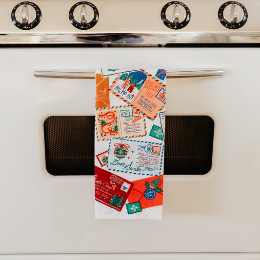Santa Mail Dishtowel
