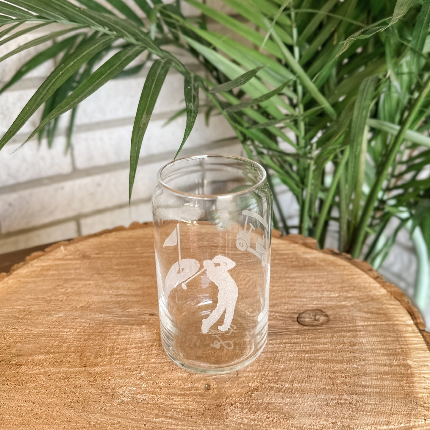 Golf Drinking Glass | 16 oz.