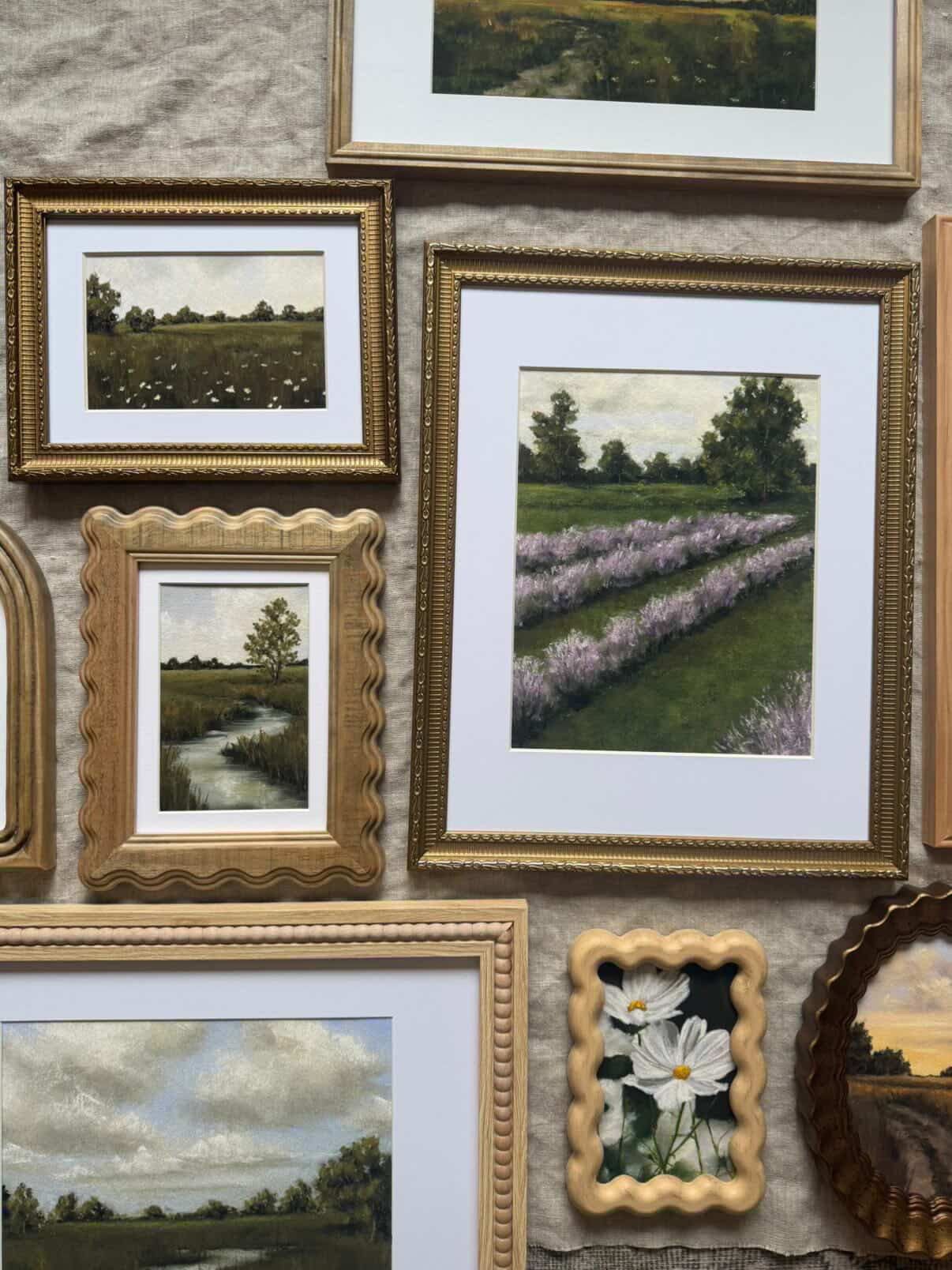 Lavender Fields Framed Print | 8x10” | Local Pick Up Only