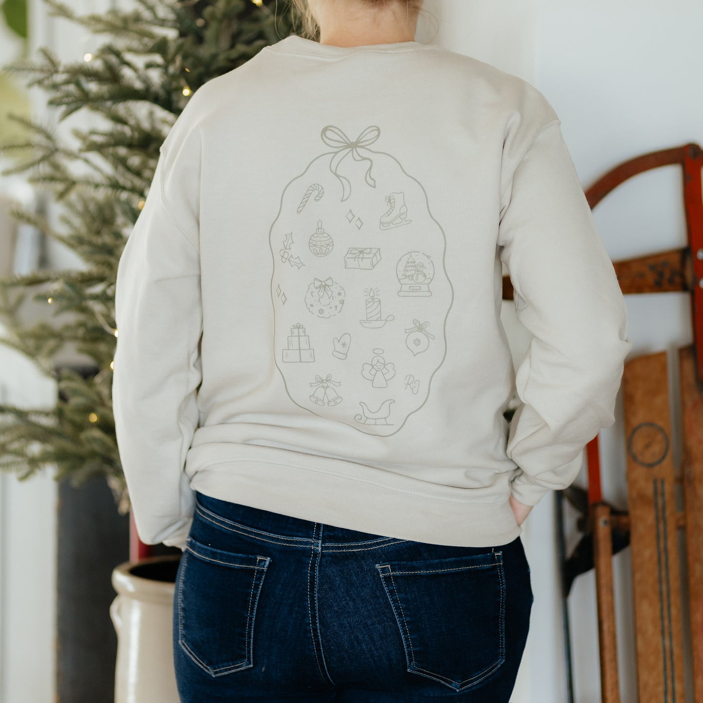 Vintage Christmas | Crewneck Sweater
