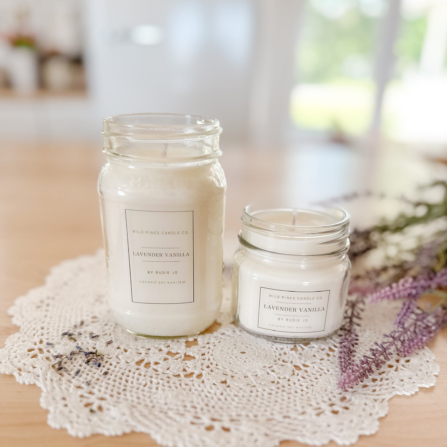 Lavender Vanilla Candle | Rudie Jo