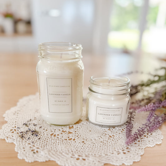 Lavender Vanilla Candle | Rudie Jo