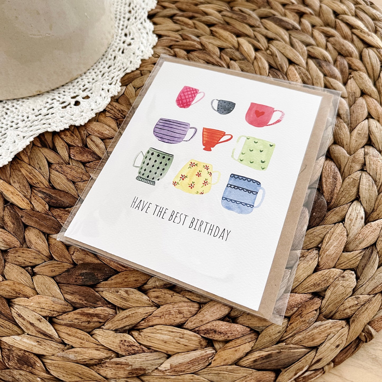 Coffee Lover Birthday Card
