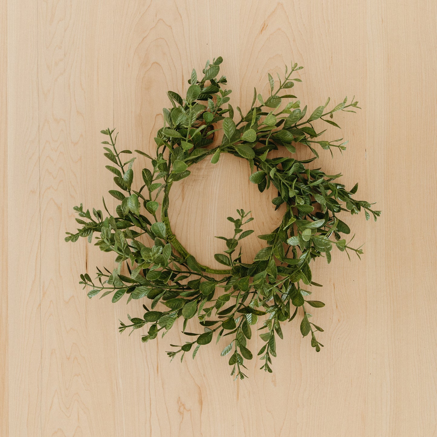 Boxwood Candle Ring