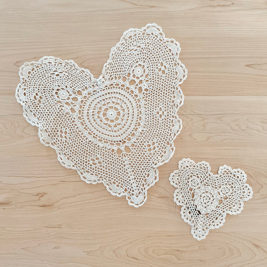 Heart Doilies