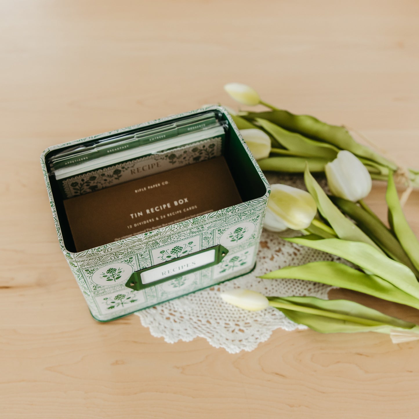 Artichoke Recipe Tin | Rifle Paper Co