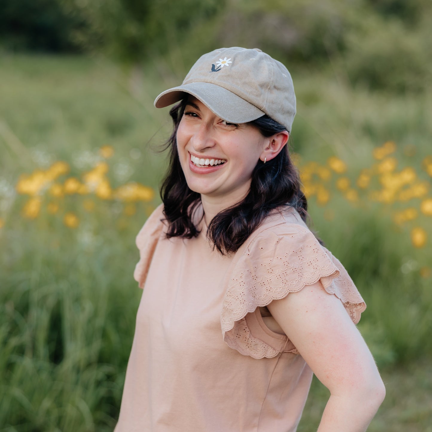 Daisy Cap | Khaki