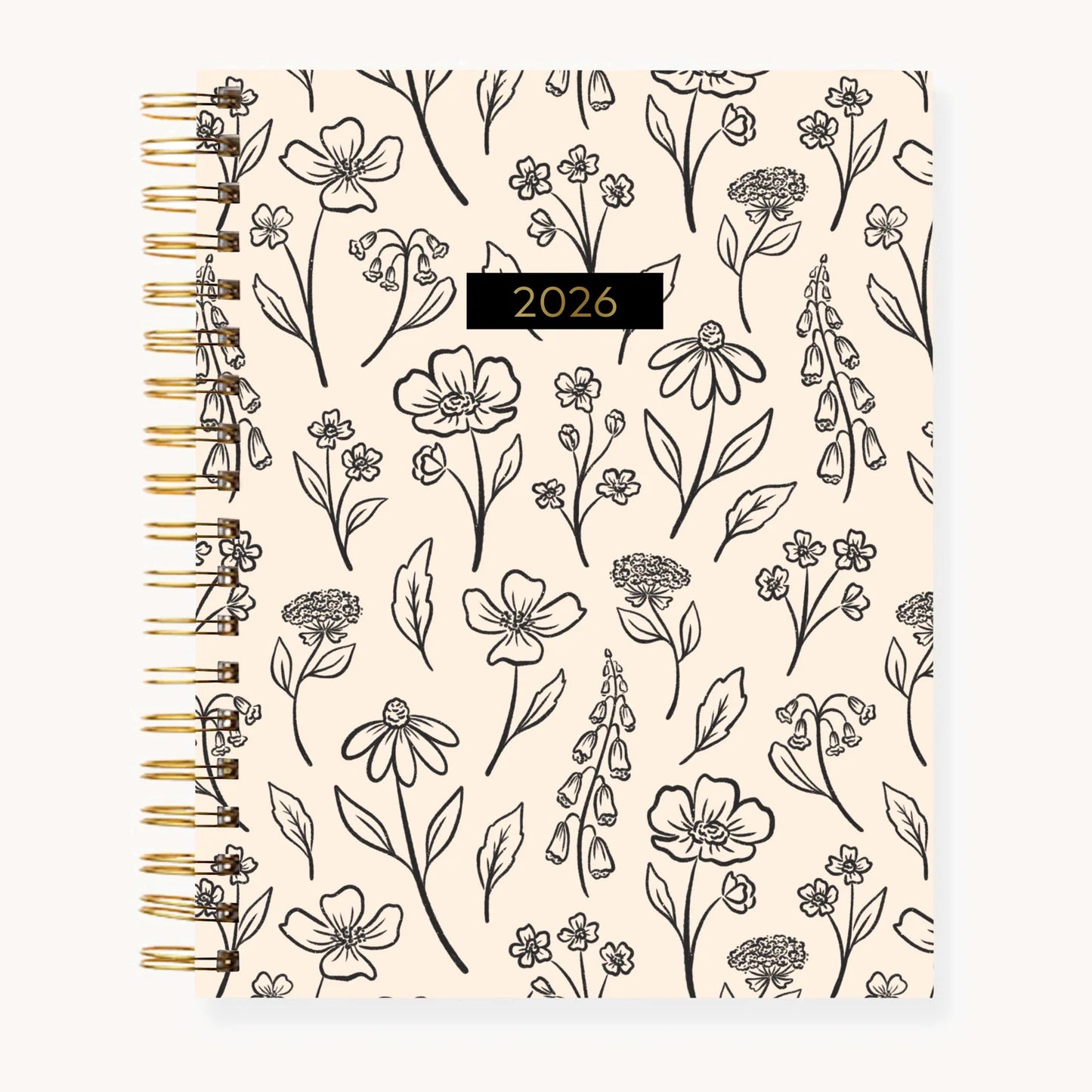 2026 Yearly Planner | Pressed Floral