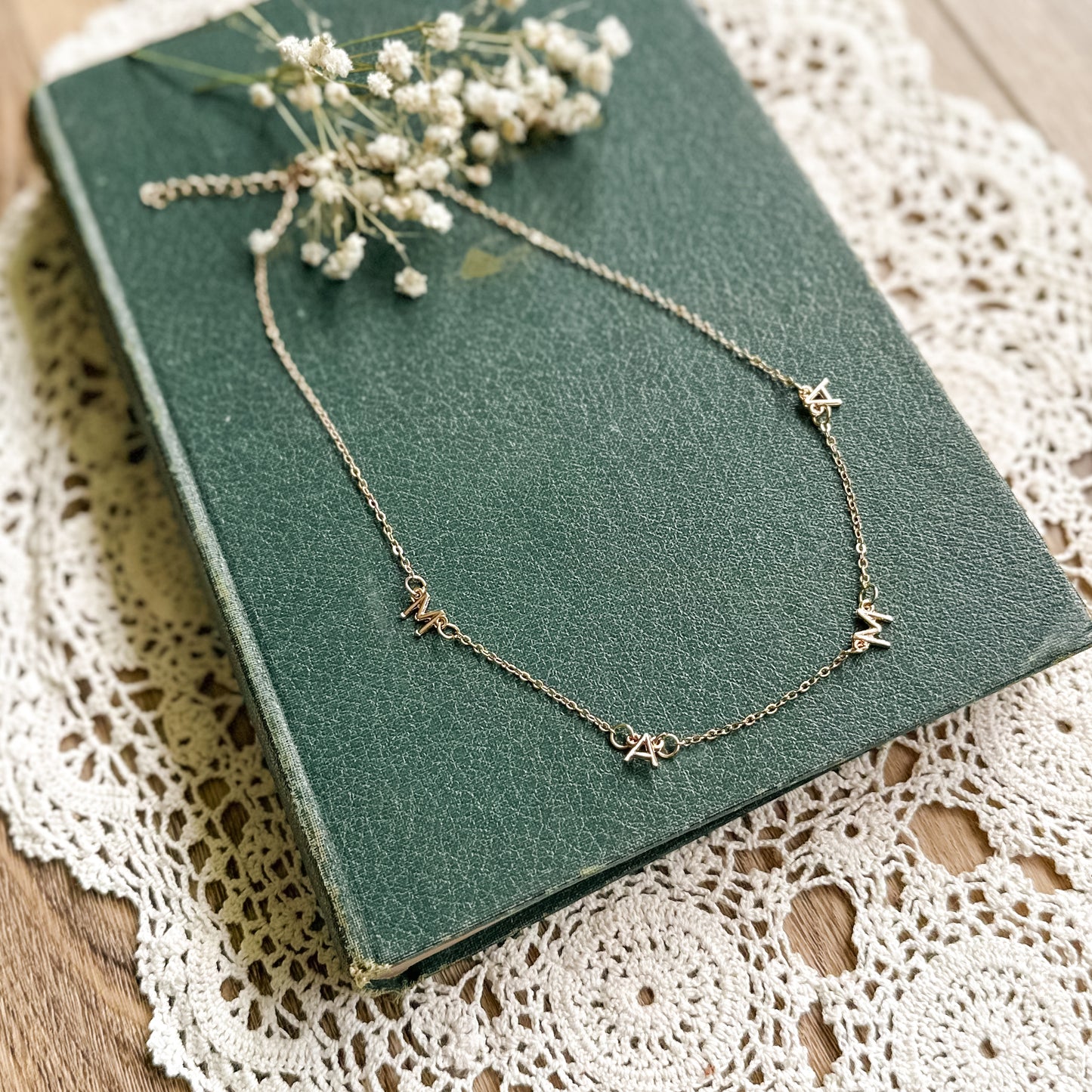 MAMA Necklace | Silver & Gold