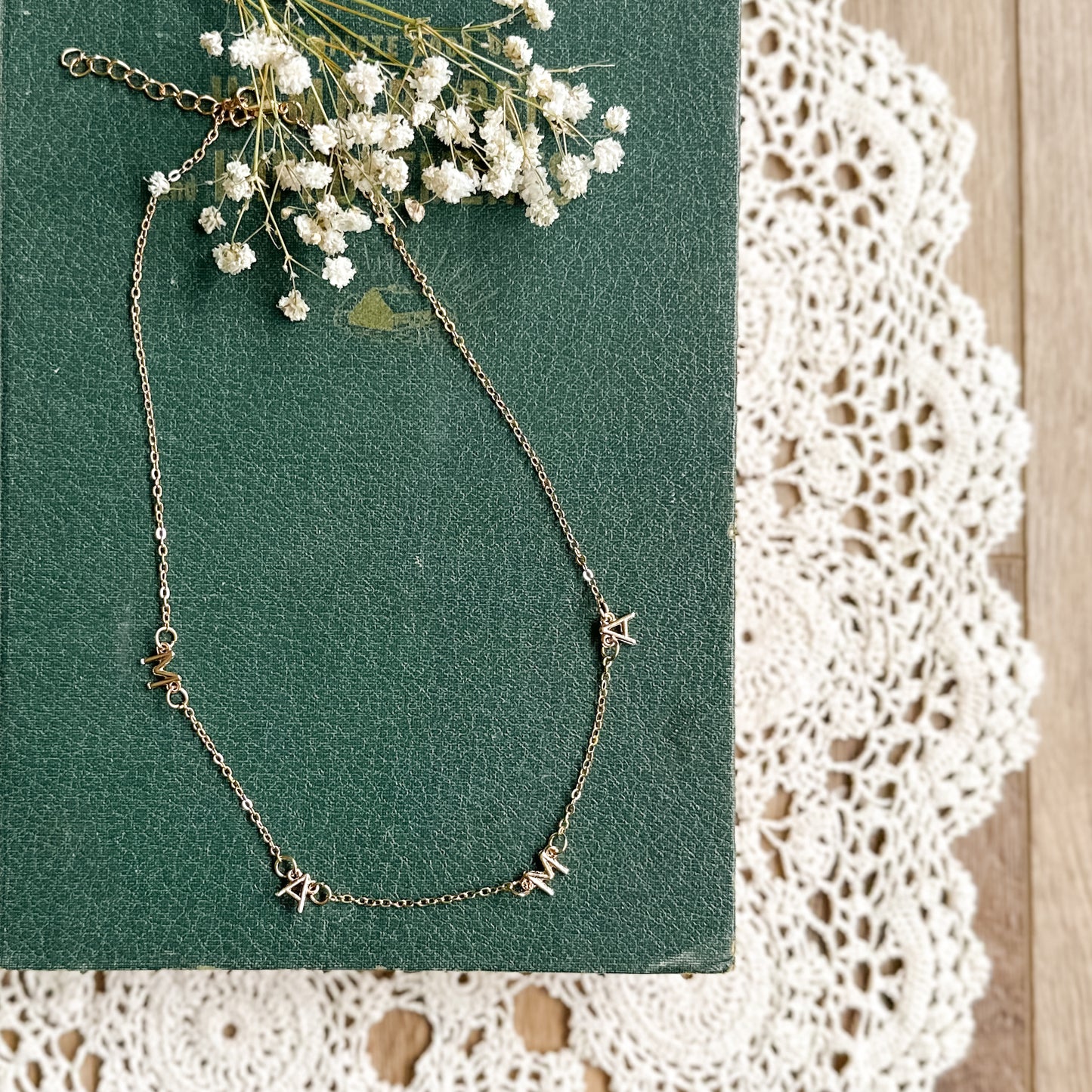 MAMA Necklace | Silver & Gold