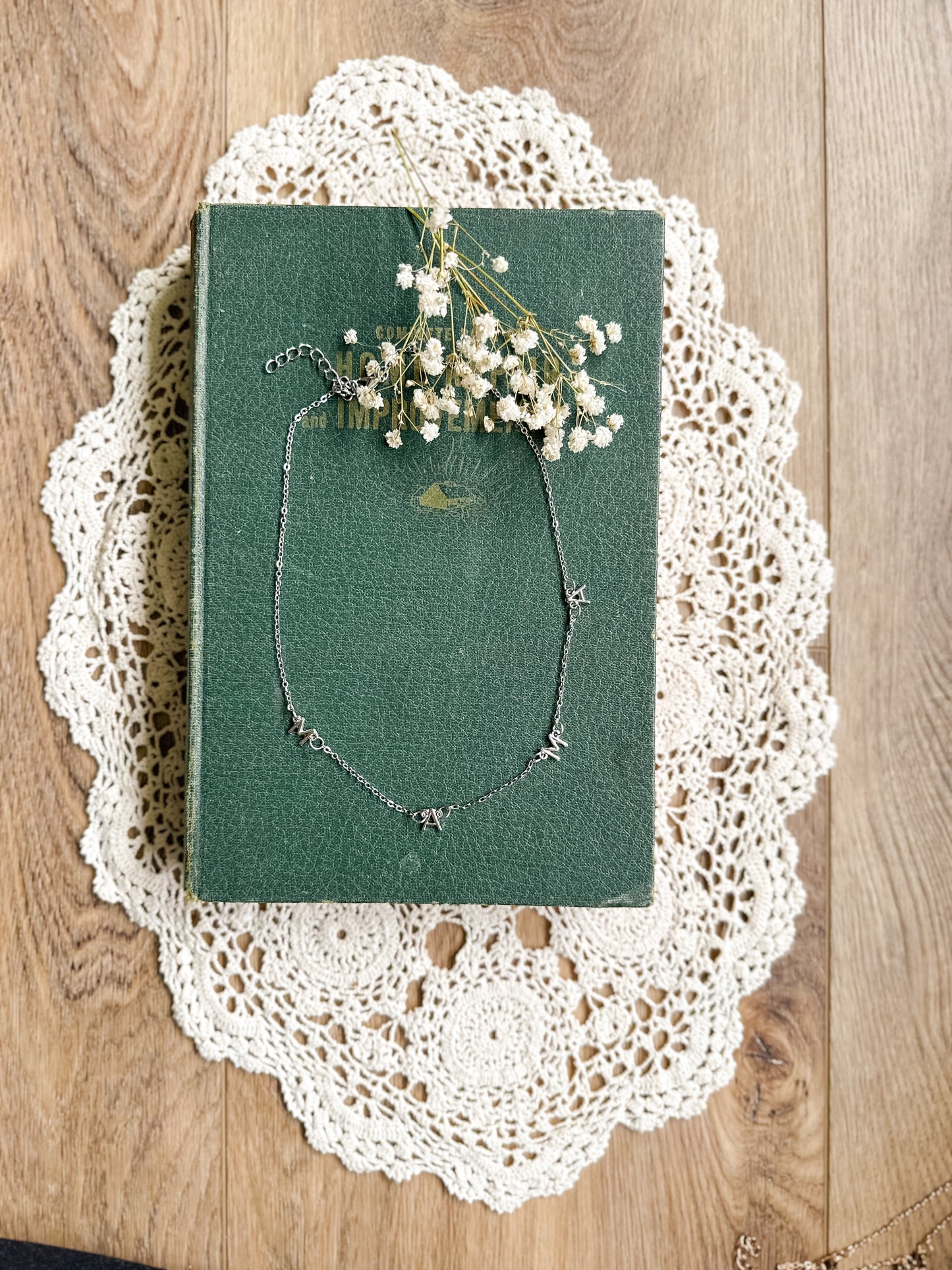 MAMA Necklace | Silver & Gold