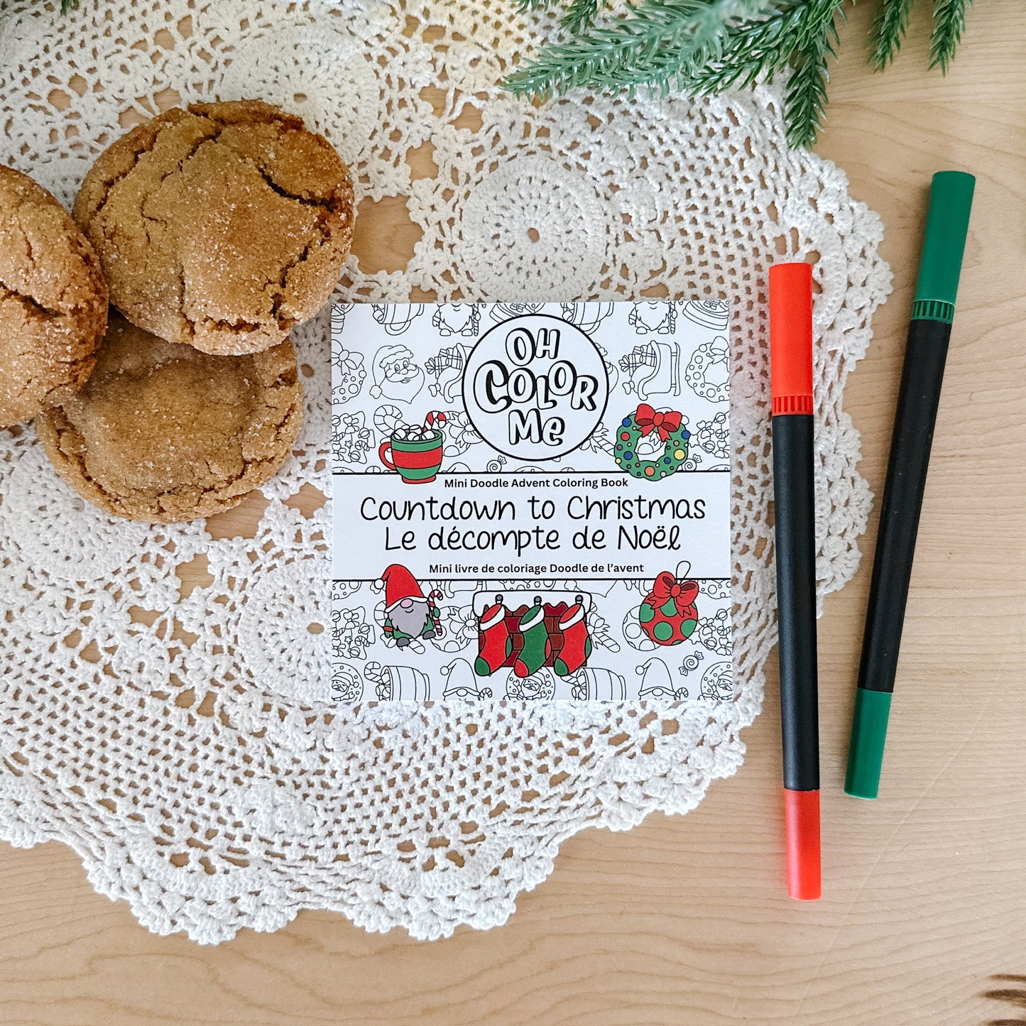 Advent Mini Colouring Book