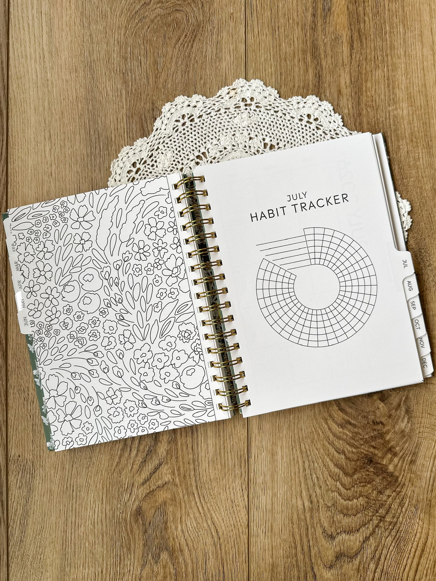 2026 Yearly Planner | Pressed Floral