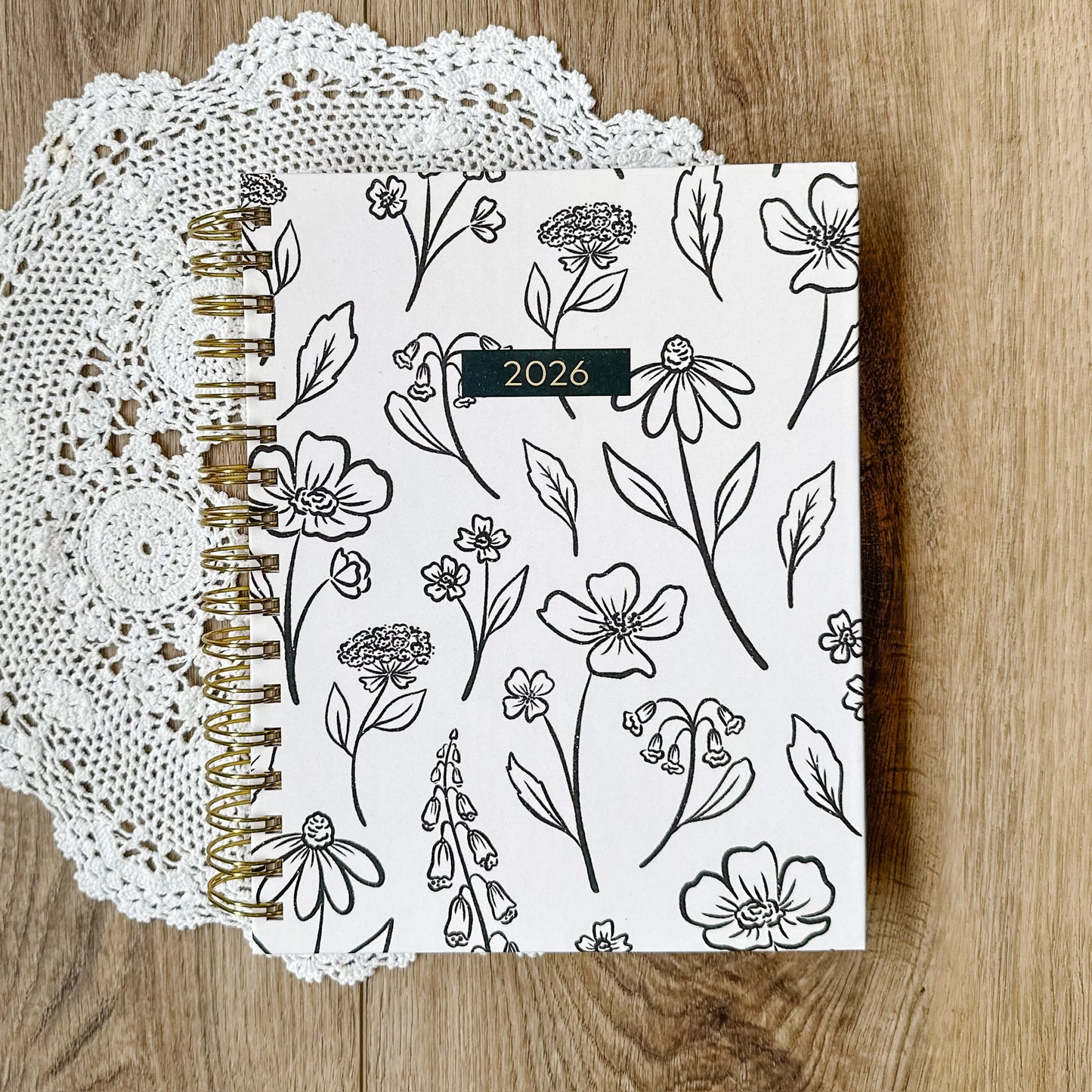 2026 Yearly Planner | Pressed Floral