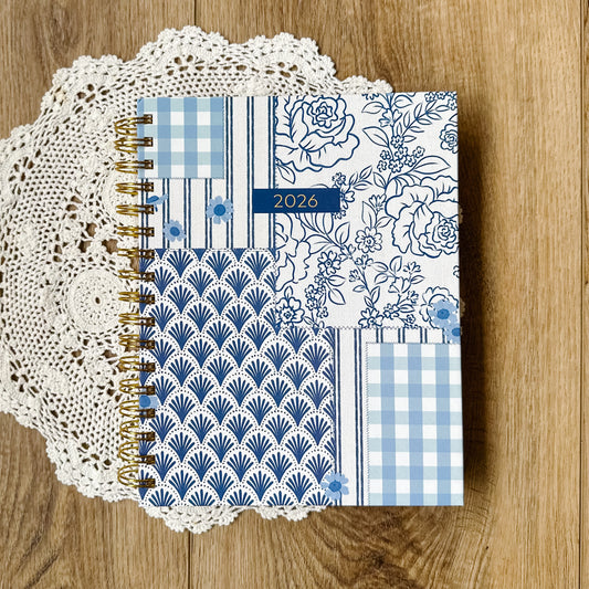 2026 Yearly Planner | Coastal Patchwork