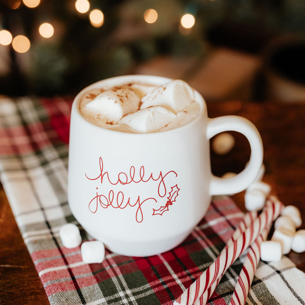 Holly Jolly Mug (16 oz)