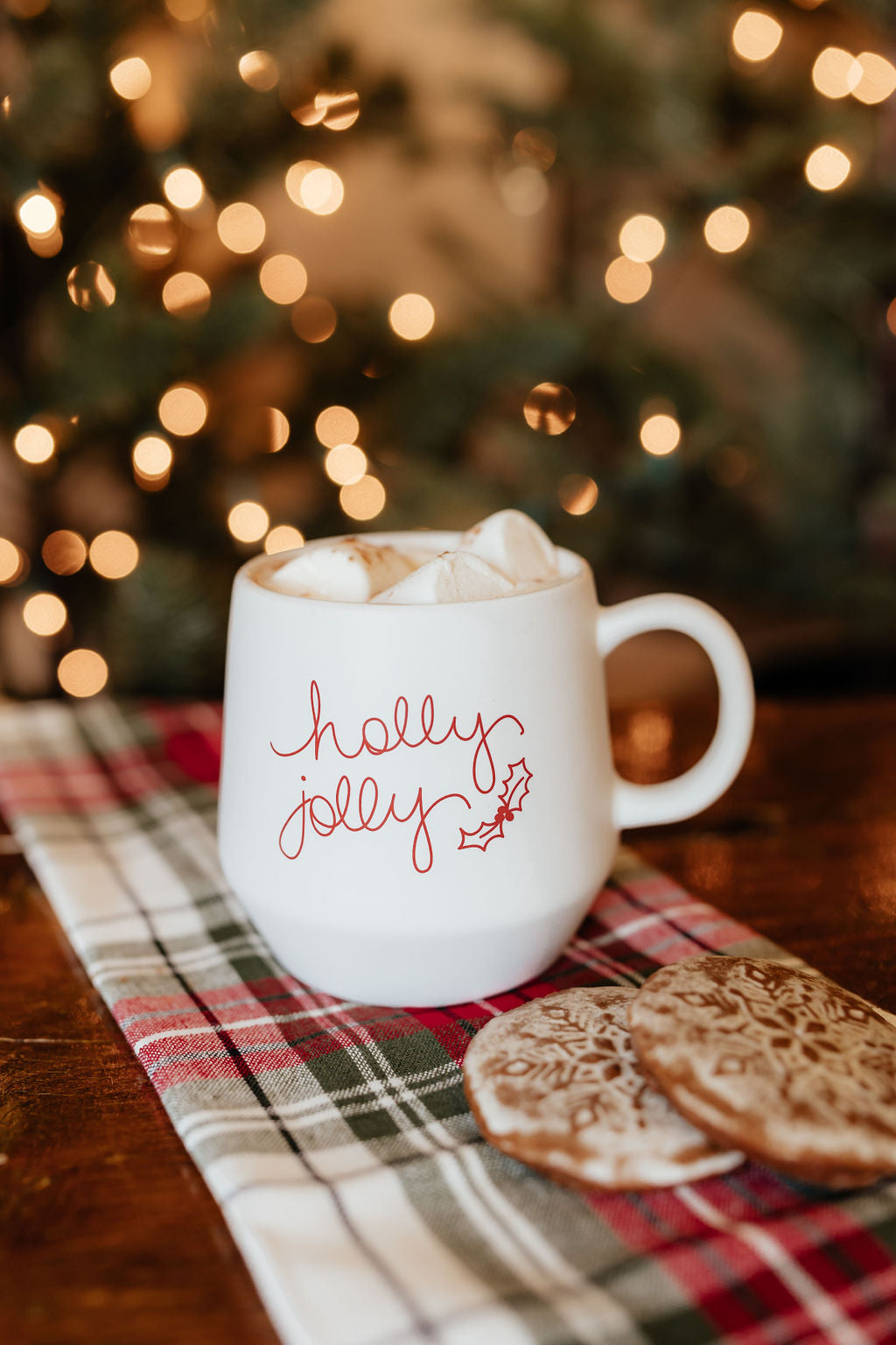 Holly Jolly Mug (16 oz)