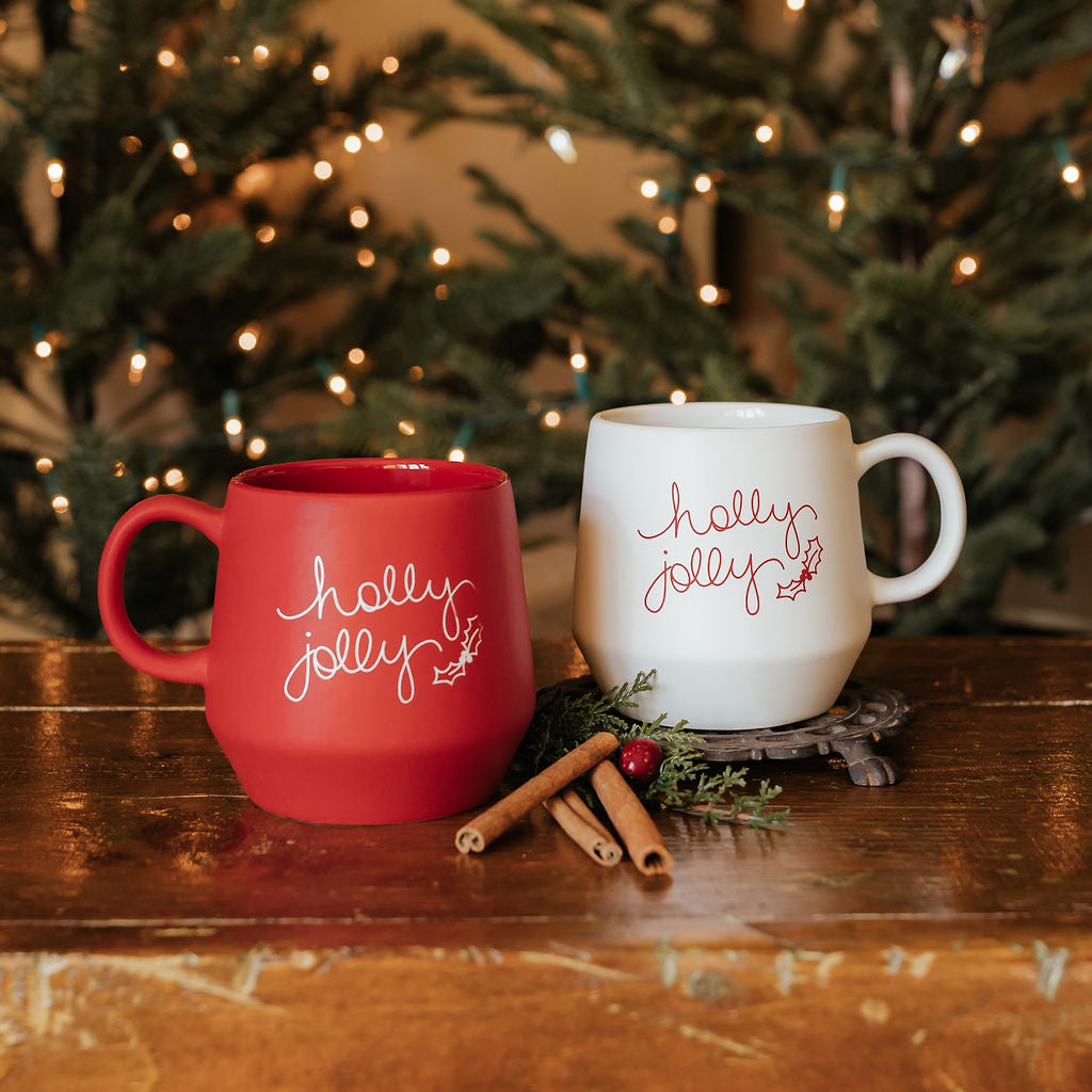 Holly Jolly Mug (16 oz)