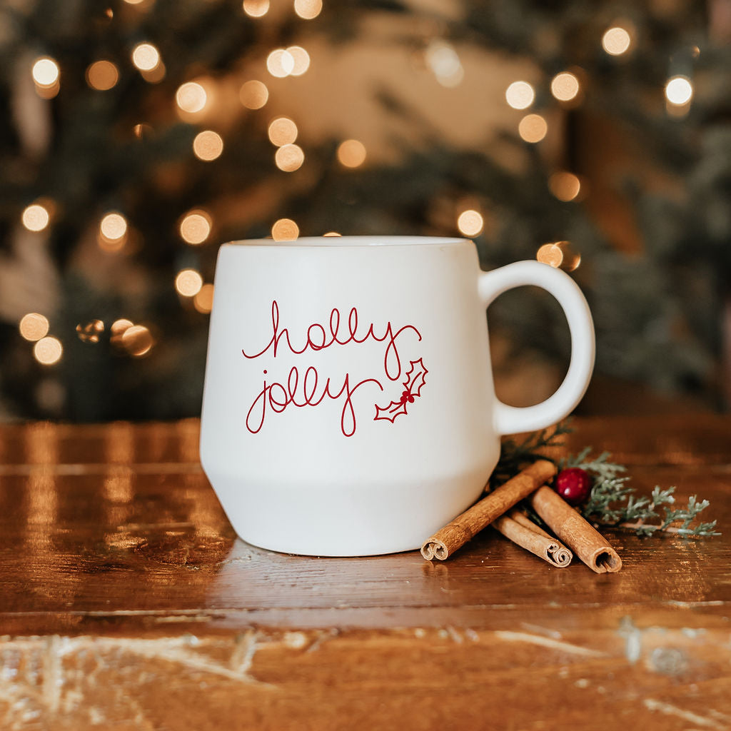 Holly Jolly Mug (16 oz)