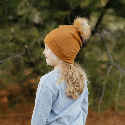 Adult Tamarack Toques | Caramel