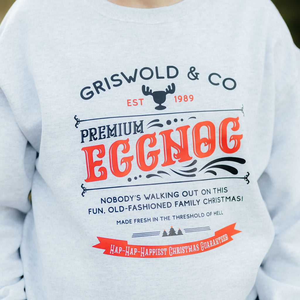 Griswold Eggnog Grey Crewneck