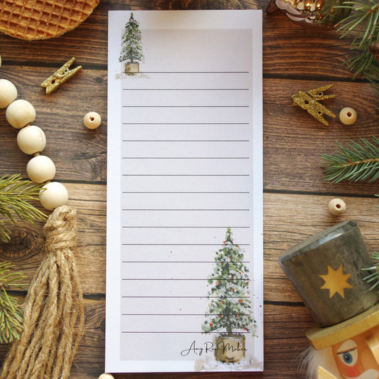 Christmas Tree Notepad