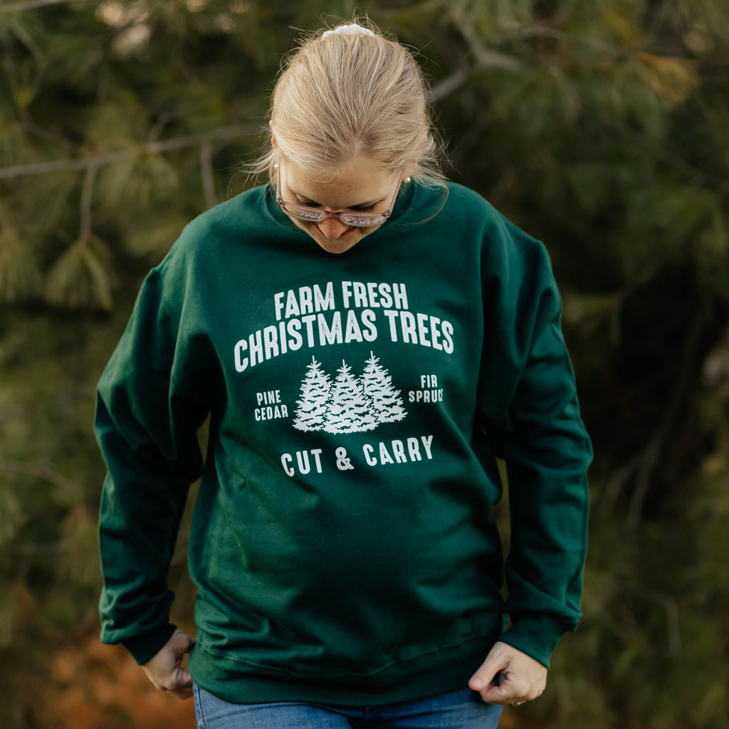 Cut & Carry Tree Farm | Forest Crewneck