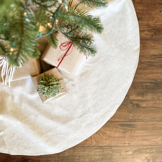 Large Natural Tree Skirt | 2 size options
