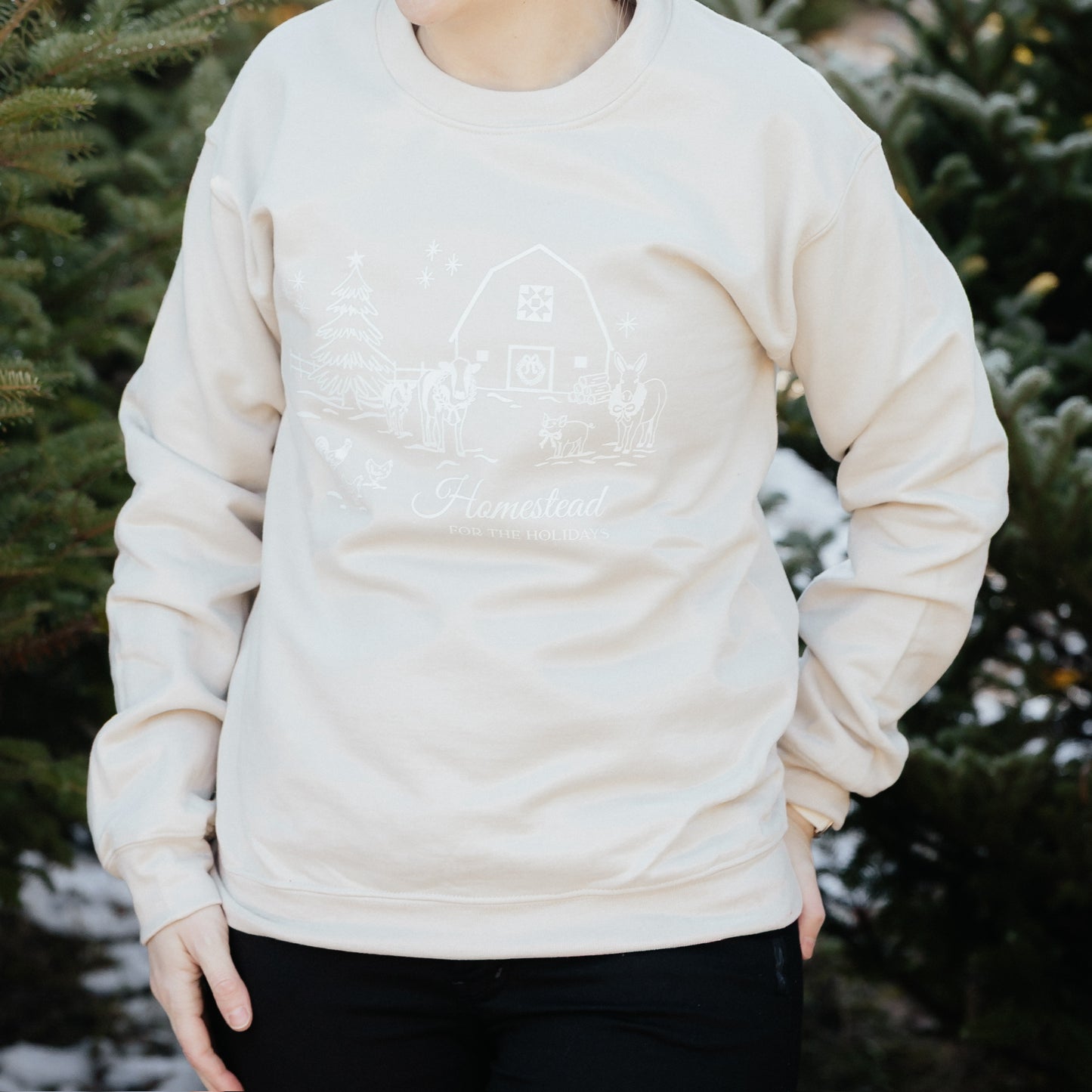 Homestead Crewneck | Sugar Cookie Cream