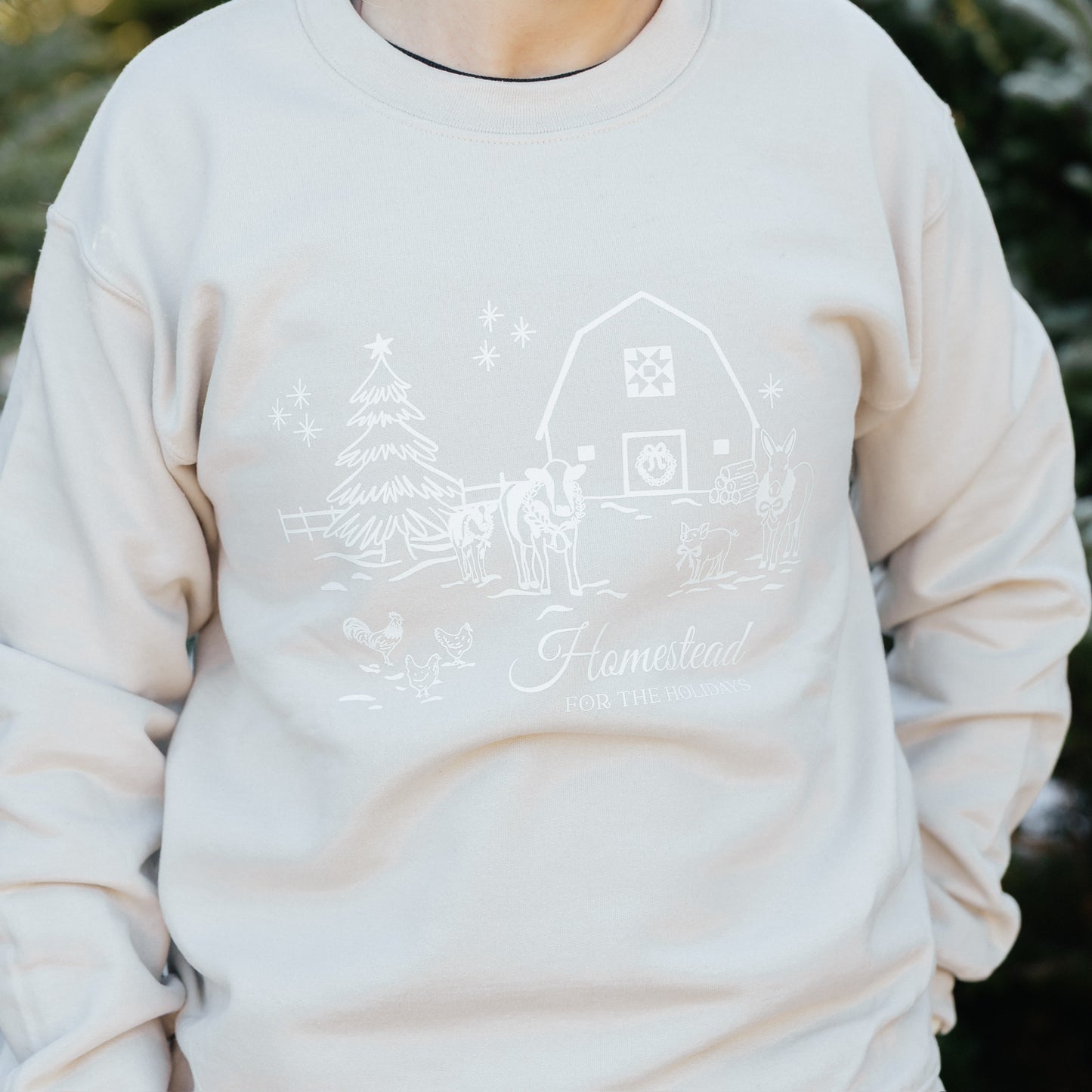 Homestead Crewneck | Sugar Cookie Cream