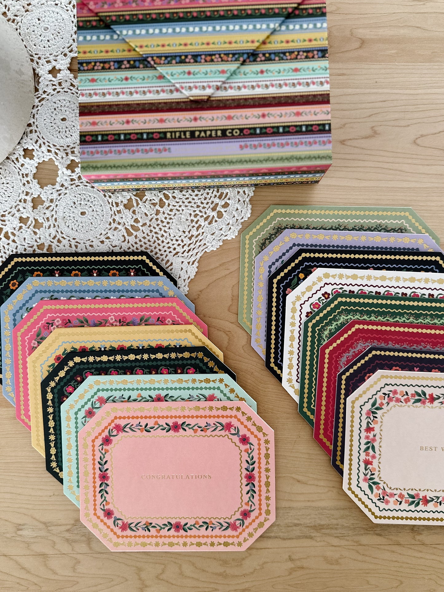 Gemma Essentials Card Box | Rifle Paper Co