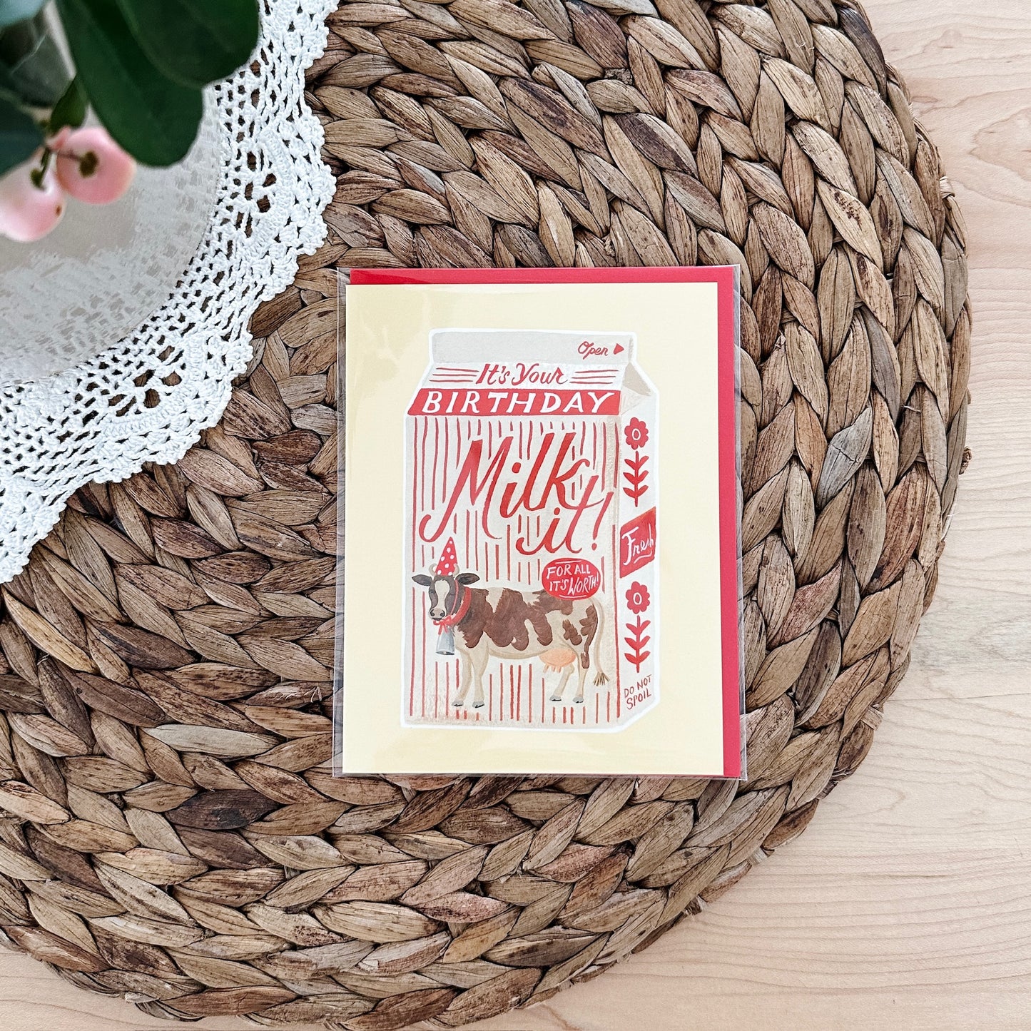 Milk It Birthday Card | Rifle Paper Co