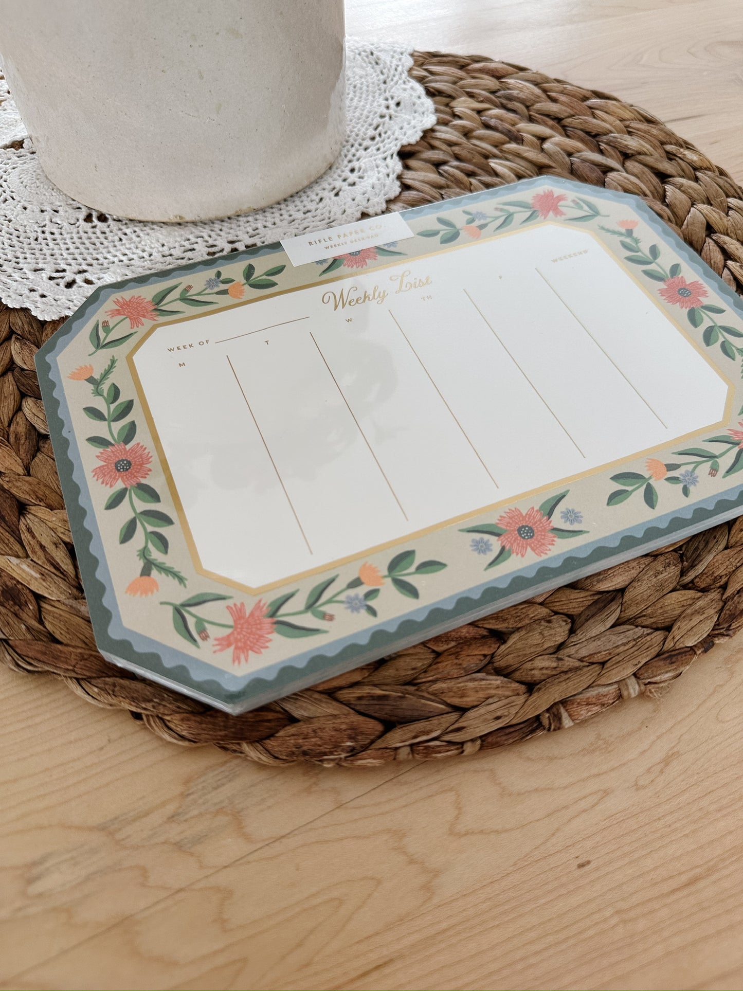 Aster Weekly Desk Pad | Rifle Paper Co