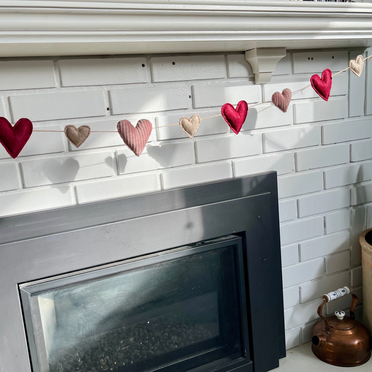 Felt Heart Garland