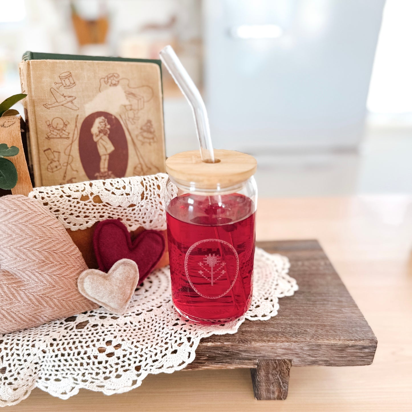 Home Sweet Home Drinking Glass | 16 oz.