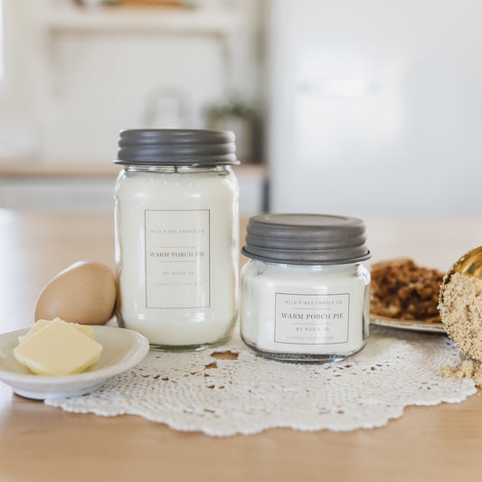 Warm Porch Pie Candle | Rudie Jo