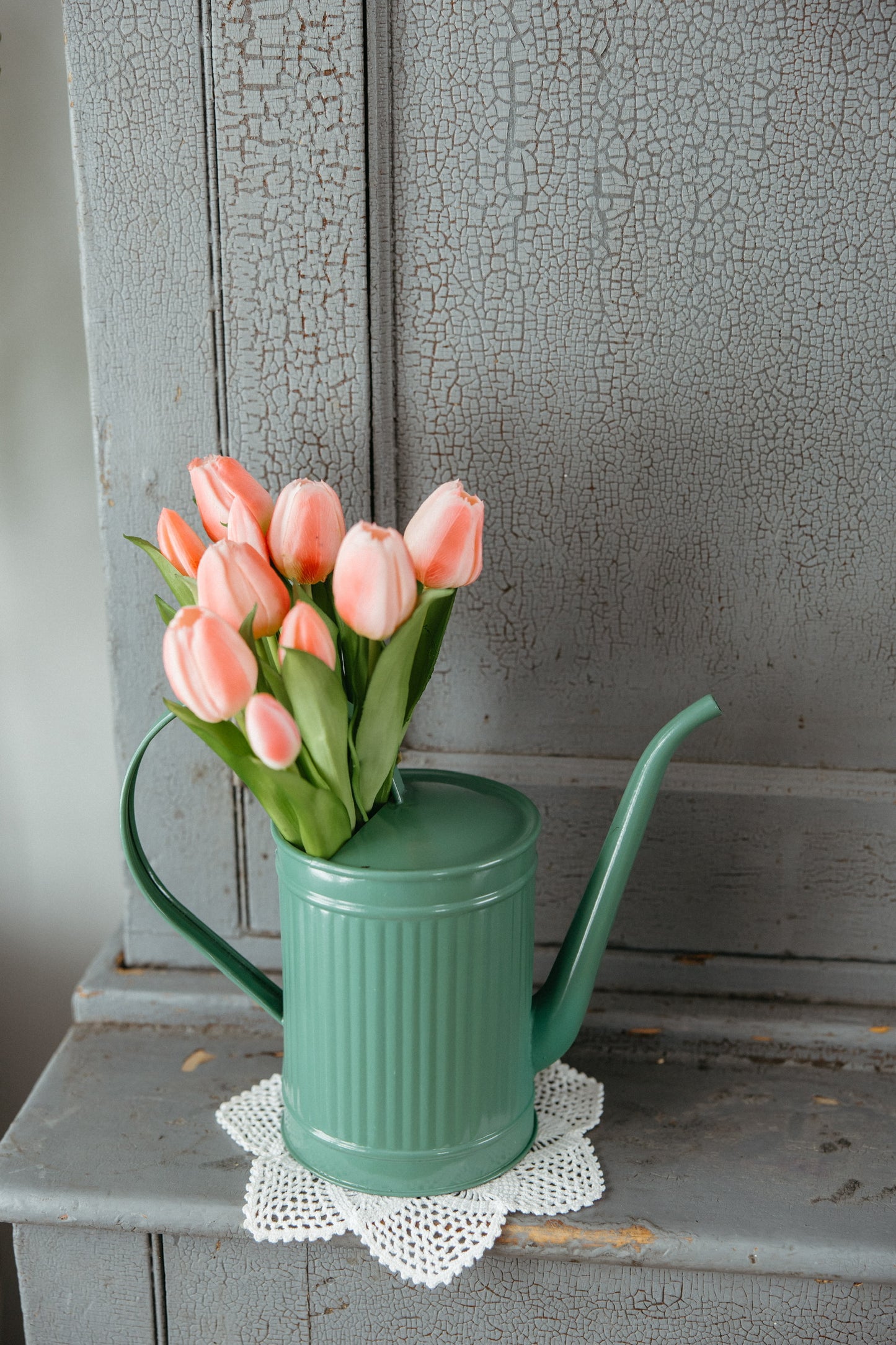 Real Touch Tulip Bunch | Pink
