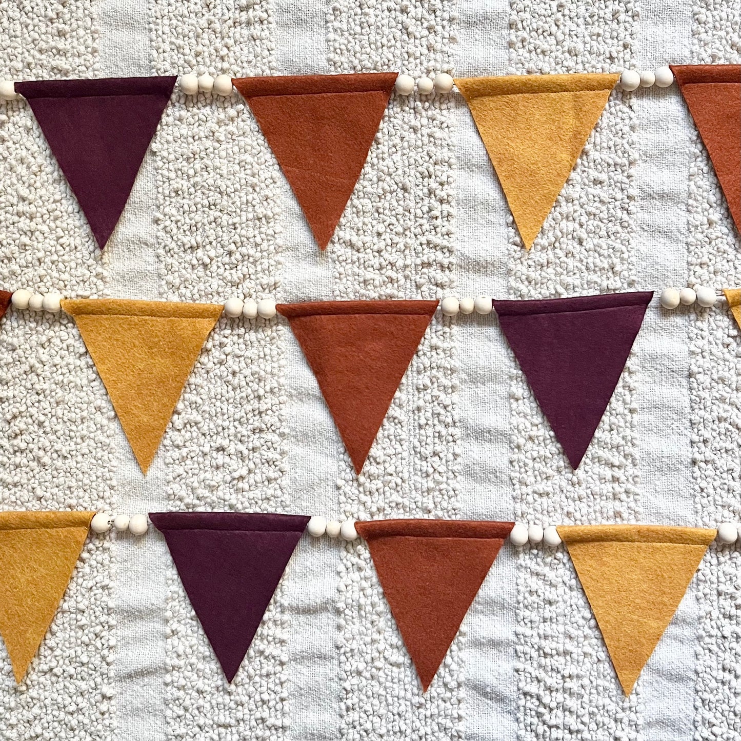 Fall Felt Bunting