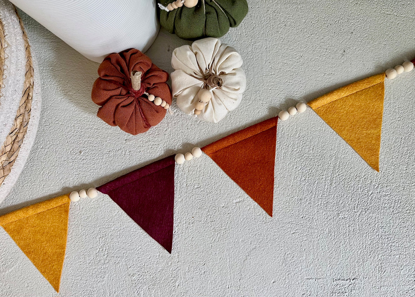 Fall Felt Bunting