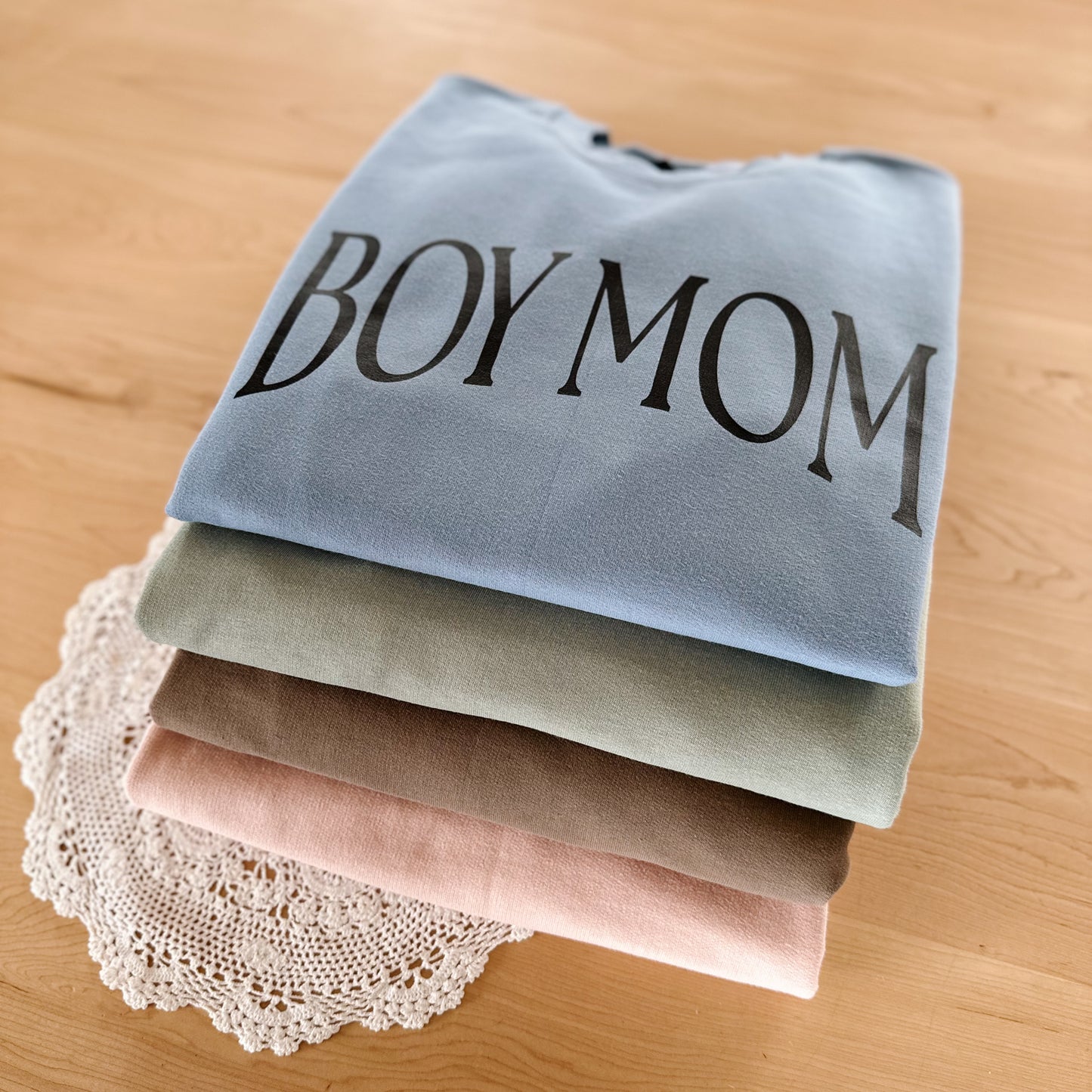 Boy Mom Crewneck Sweater