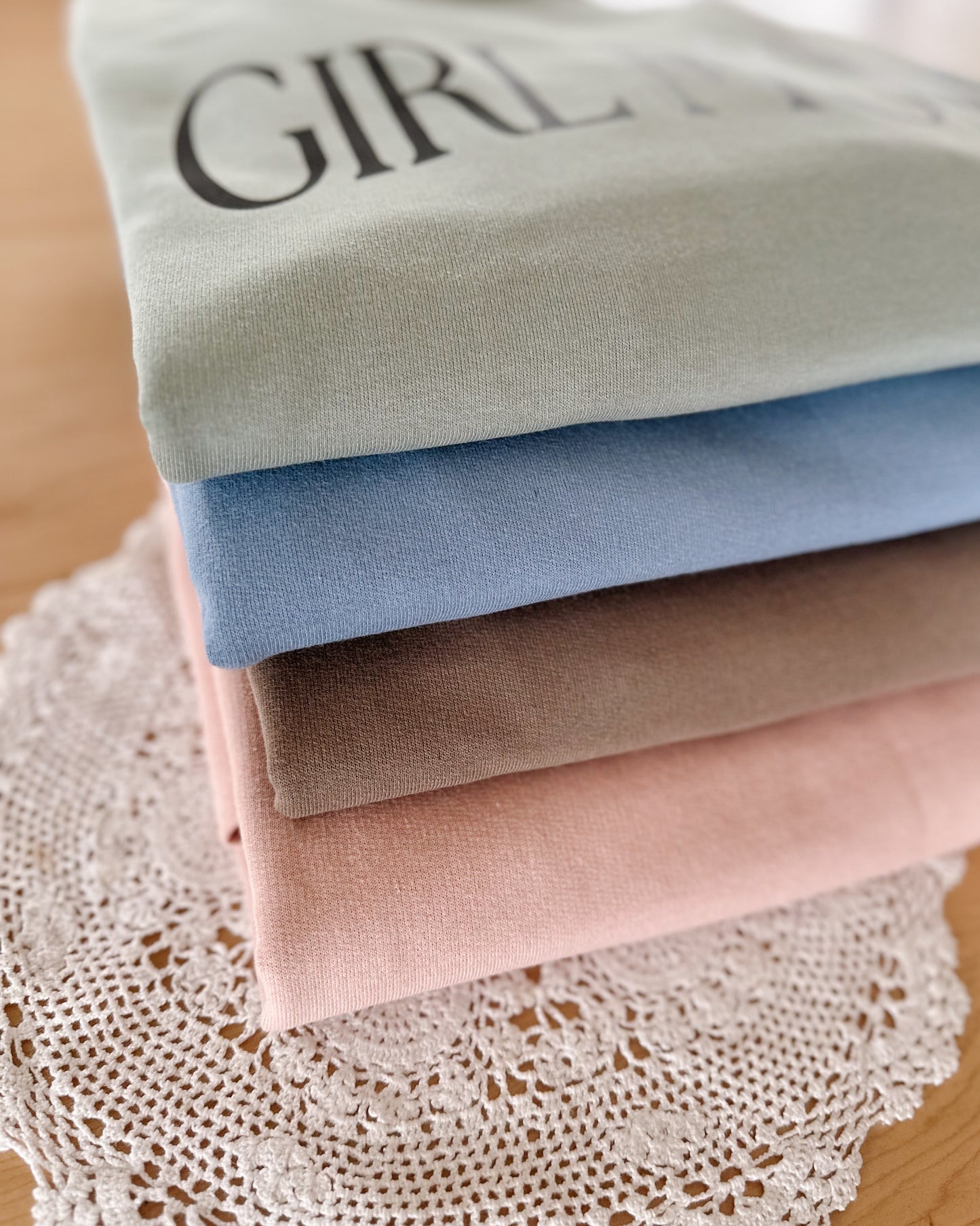 Girl Mom Crewneck Sweater