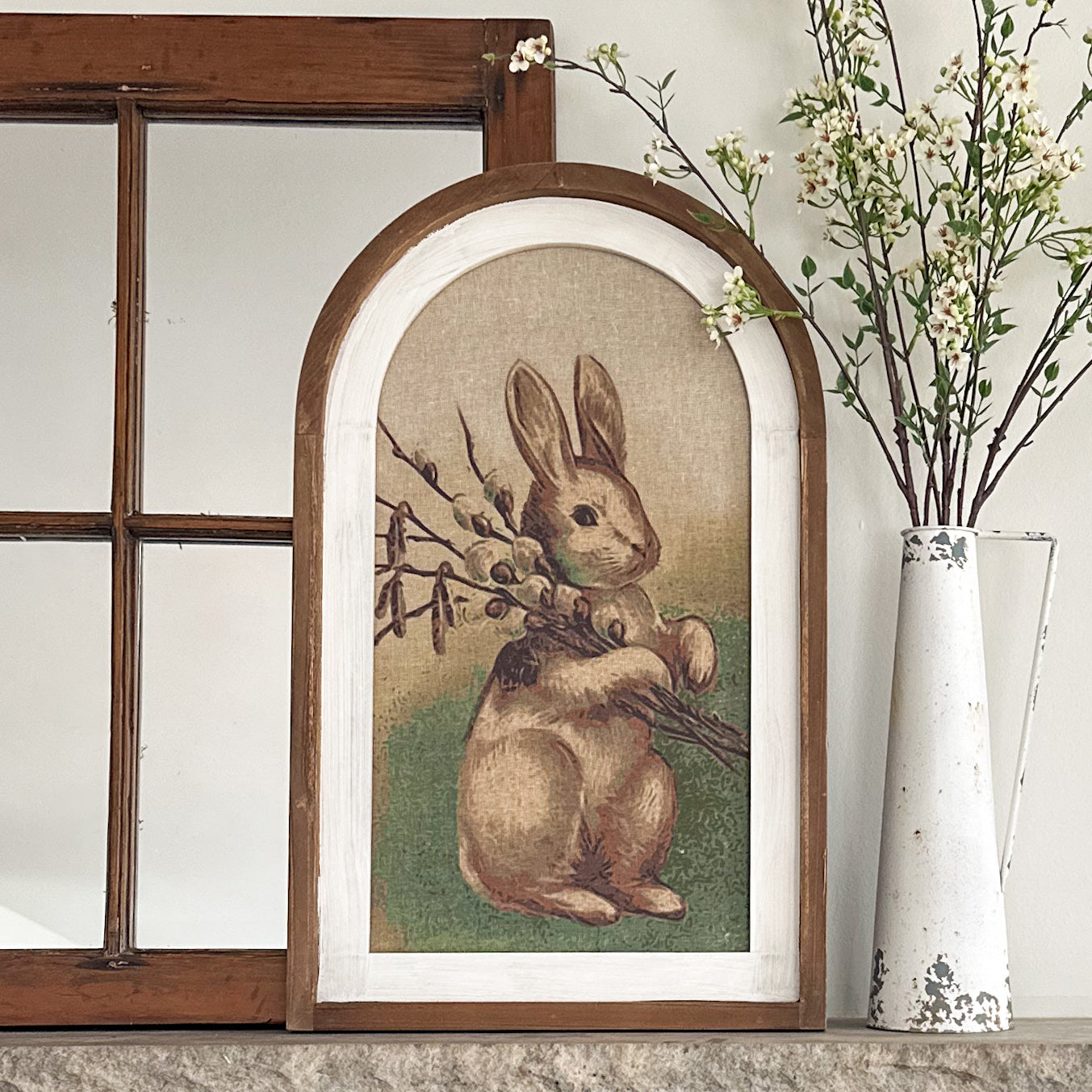 Arched Bunny Picture