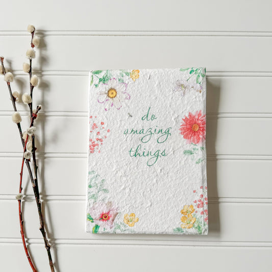 Floral Notebook