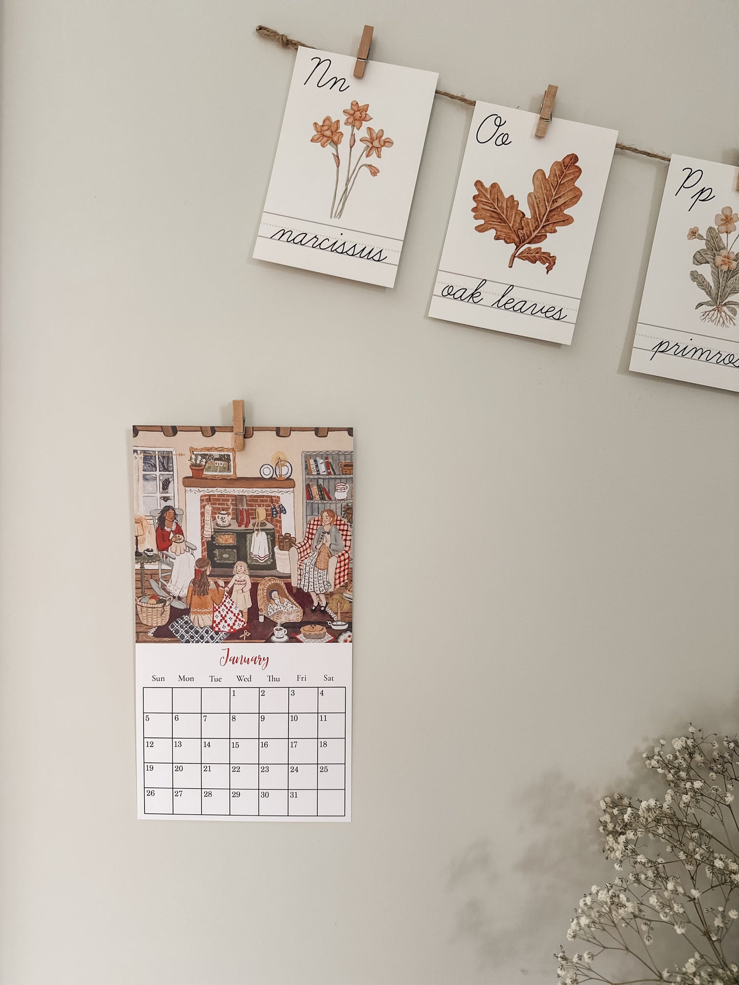 A Year of Home Calendar | 2025