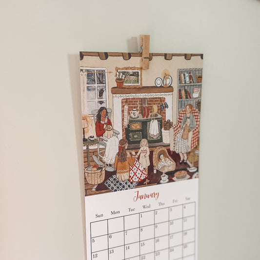 A Year of Home Calendar | 2025