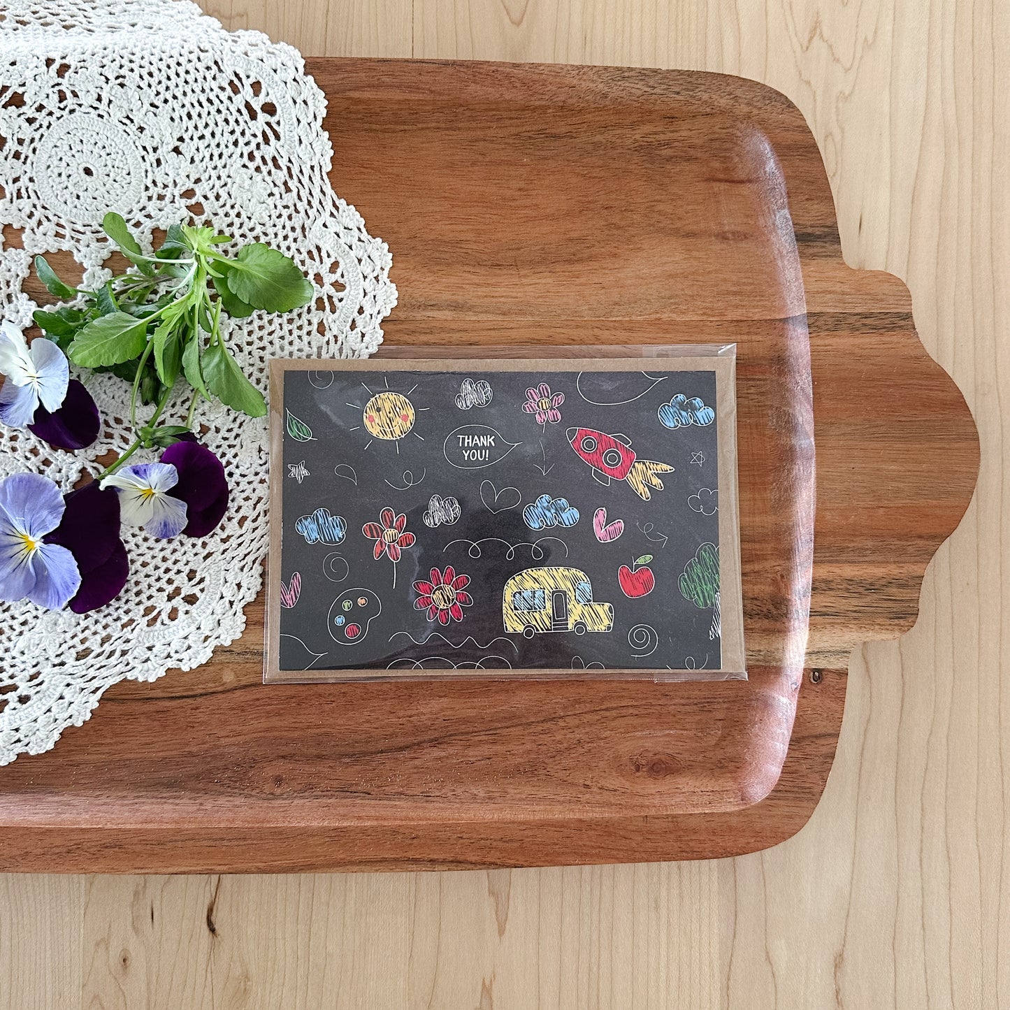 Teacher Chalkboard | Thank You Card