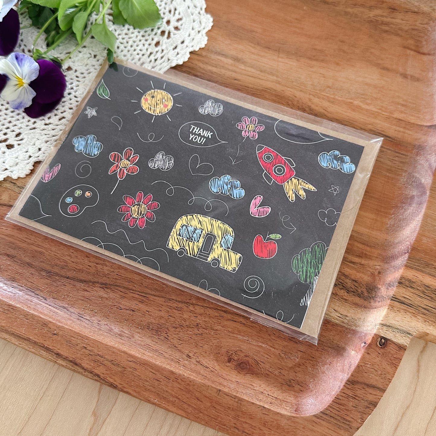 Teacher Chalkboard | Thank You Card