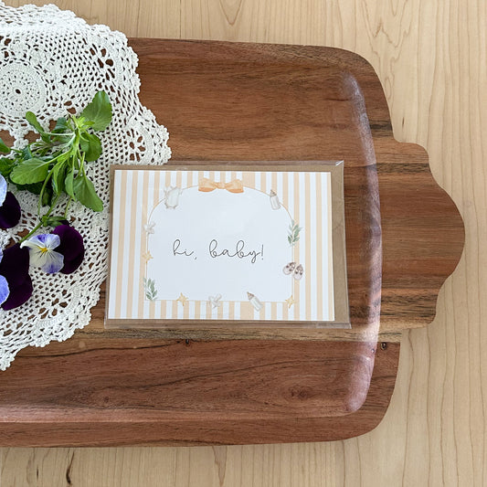 Hi Baby Card