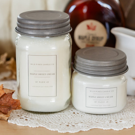 Maple Sweet Cream Candle | Rudie Jo